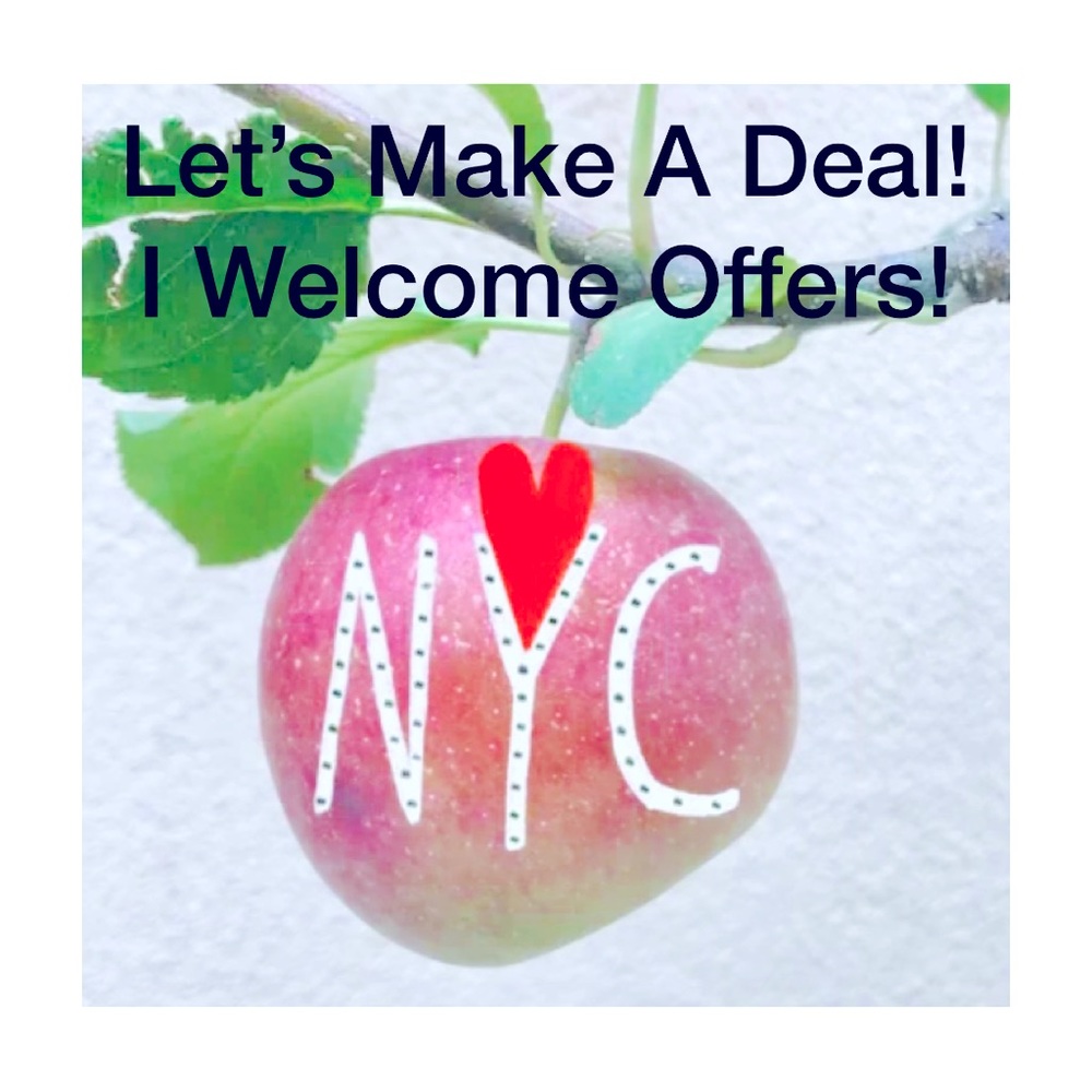 Let’s Make a Deal! I welcome offers!